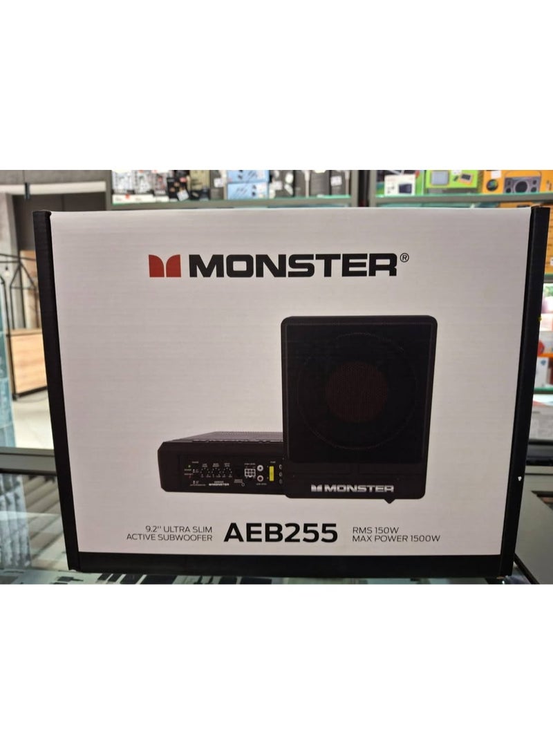 Monster Audio 9.2" Ultra Slim Active Subwoofer, Underseat Amplified Tune Up Subwoofer 1500w Max power - Image 5